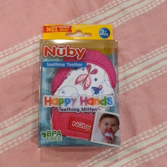 nuby teething mitt asda